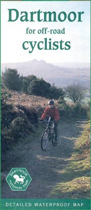 DARTMOOR - off-Road cyclists map